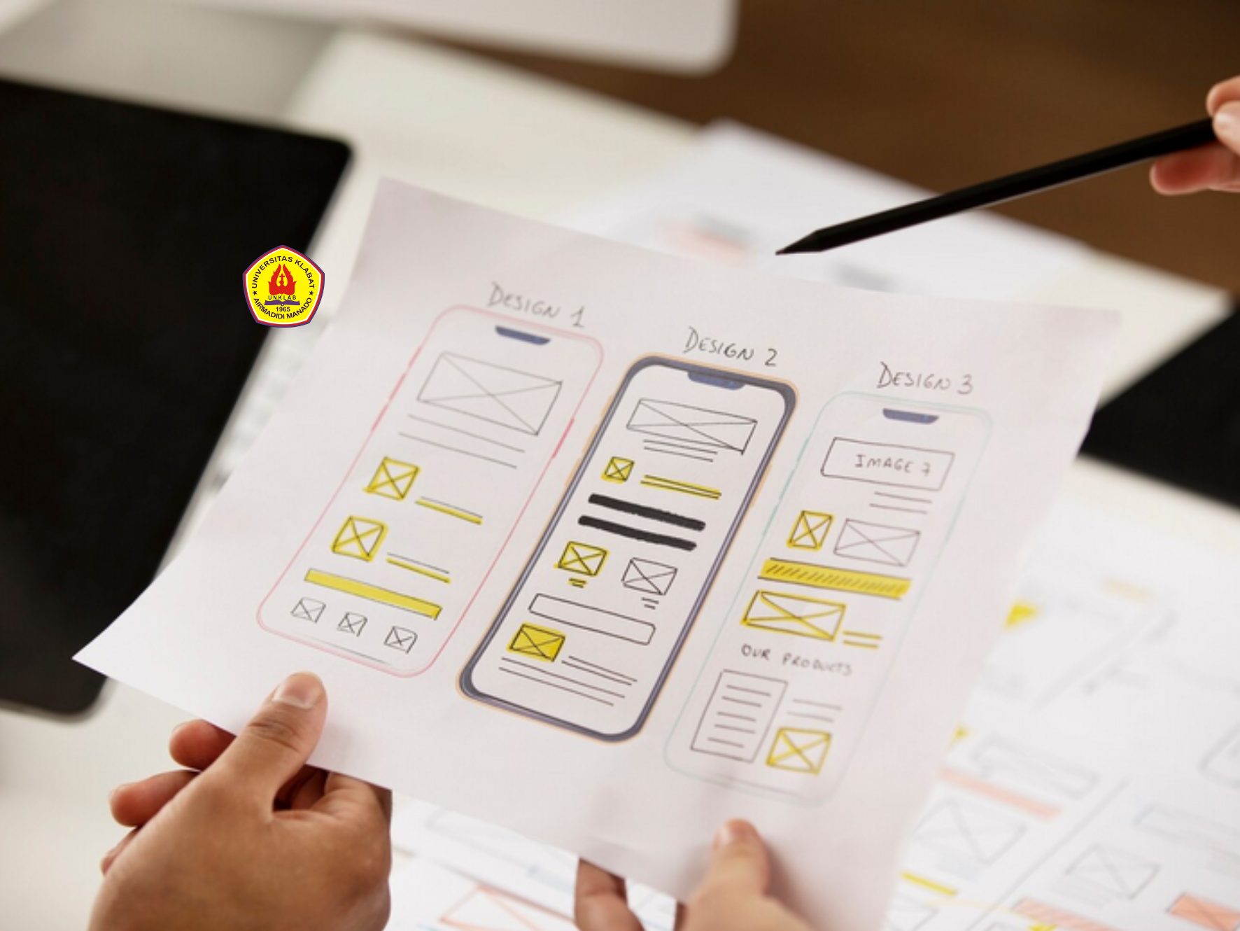 Desain UI/UX Aplikasi Unklab Mobile Student Dengan Metode Design Thinking